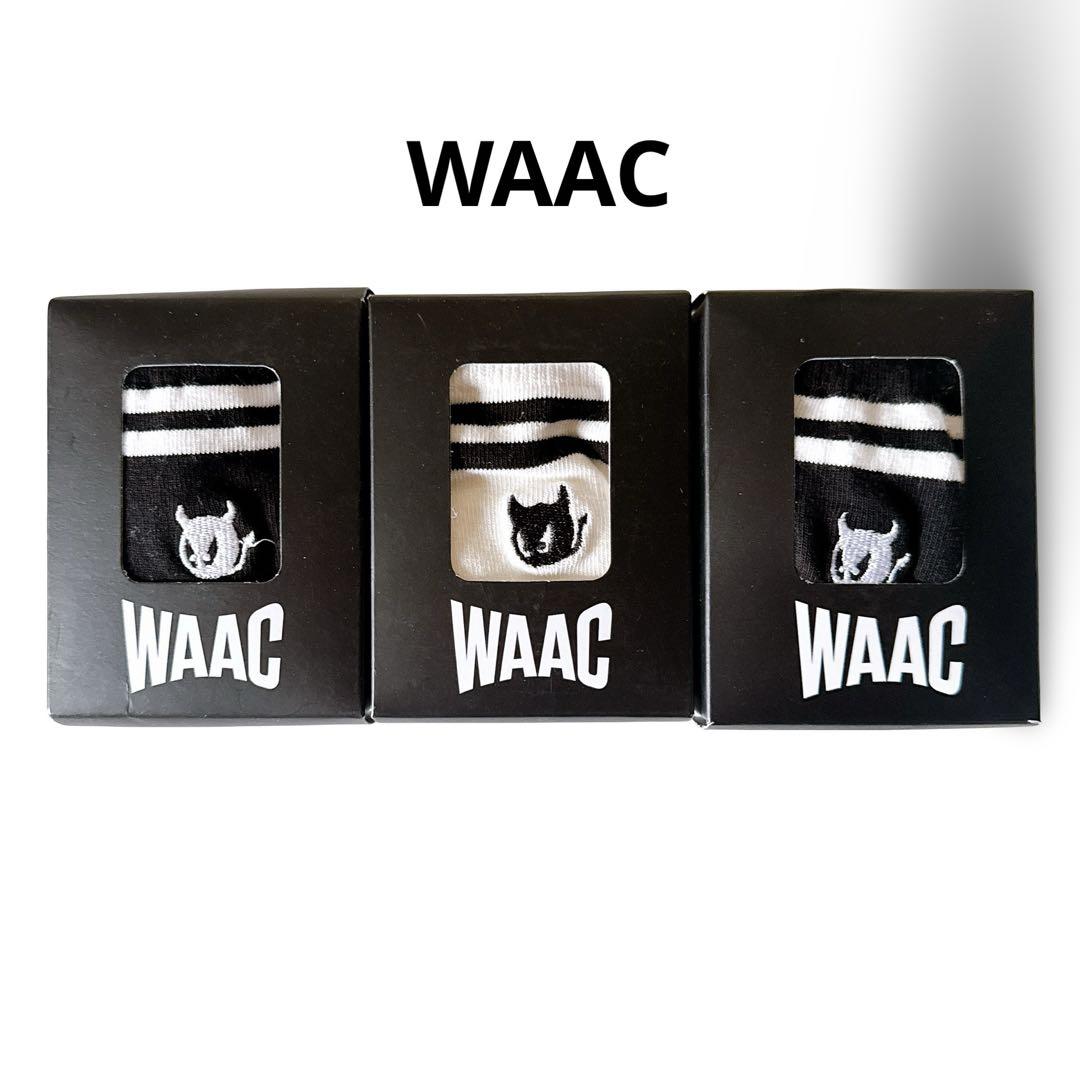 【新品・未使用】WAAC ワック シグネチャーソックス　ゴルフ 3足セット