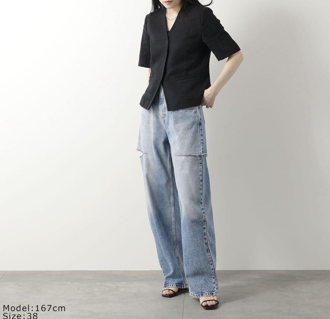 【新品お買得‼️】MAISON MARGIELAメゾンマルジェラ カットオフデニム 画像6