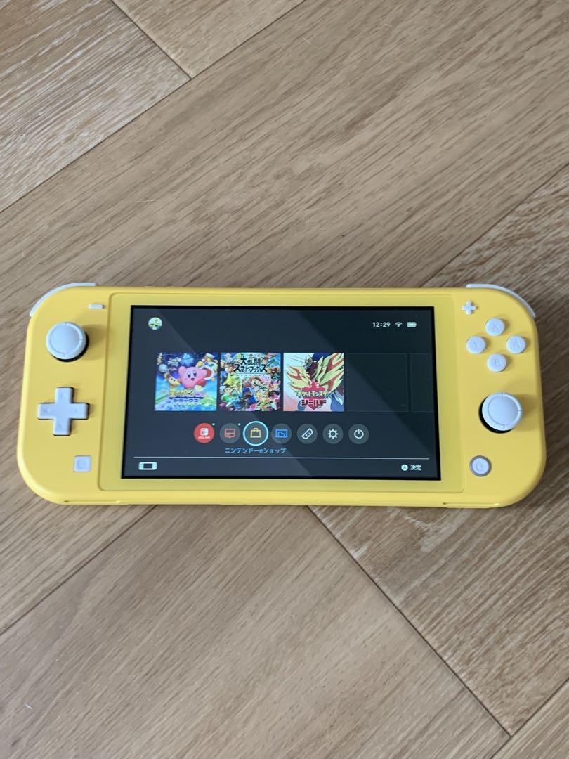Nintendo Switch Lite イエロー 本体 充電器付き