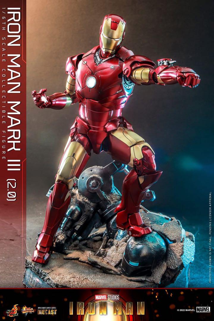 アイアンマン MARK III (2.0) フィギュア マーベル ホットトイズ