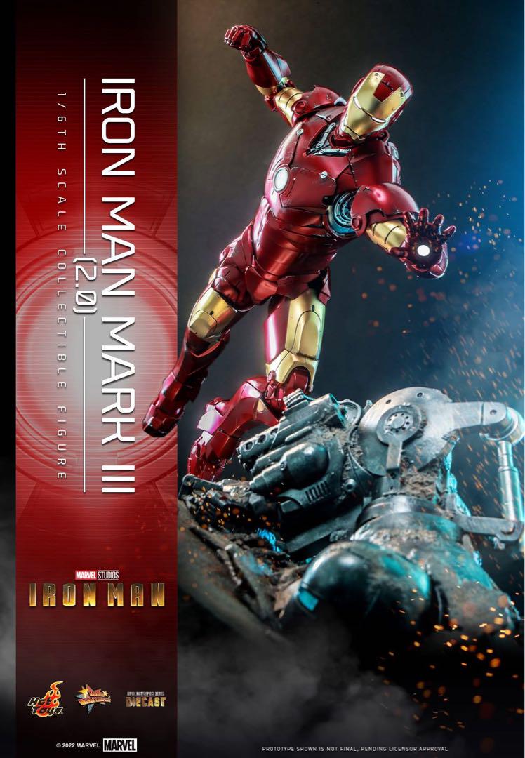 アイアンマン MARK III (2.0) フィギュア マーベル ホットトイズ
