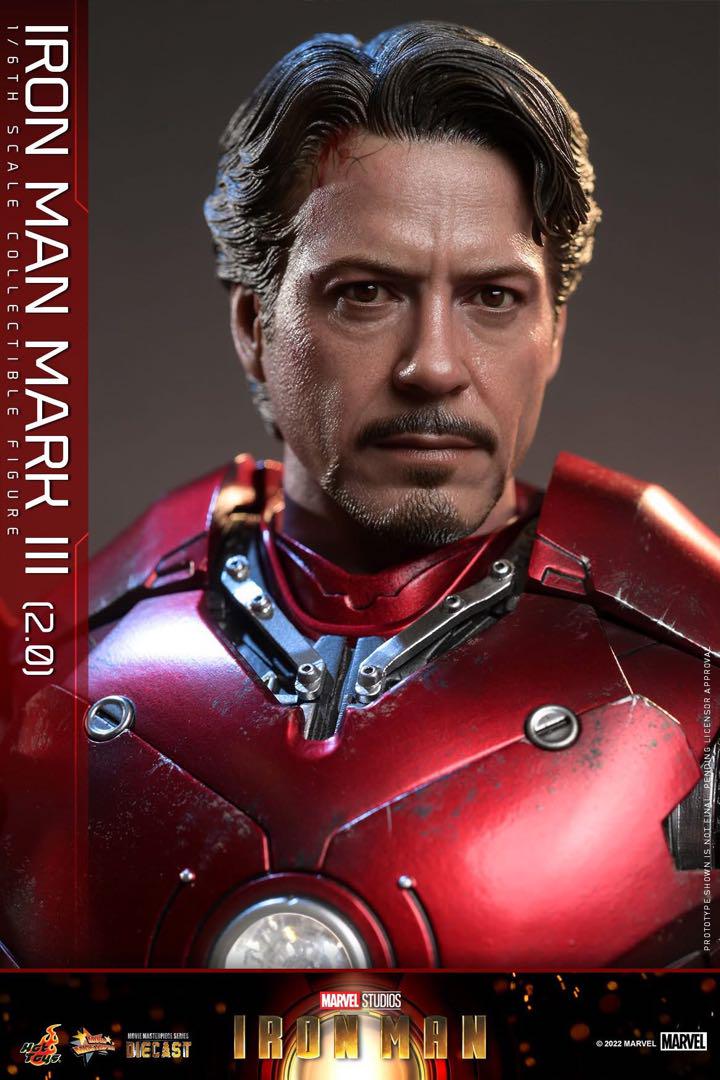 アイアンマン MARK III (2.0) フィギュア マーベル ホットトイズ