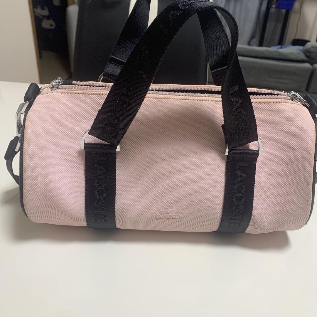 ピンク lacoste bag