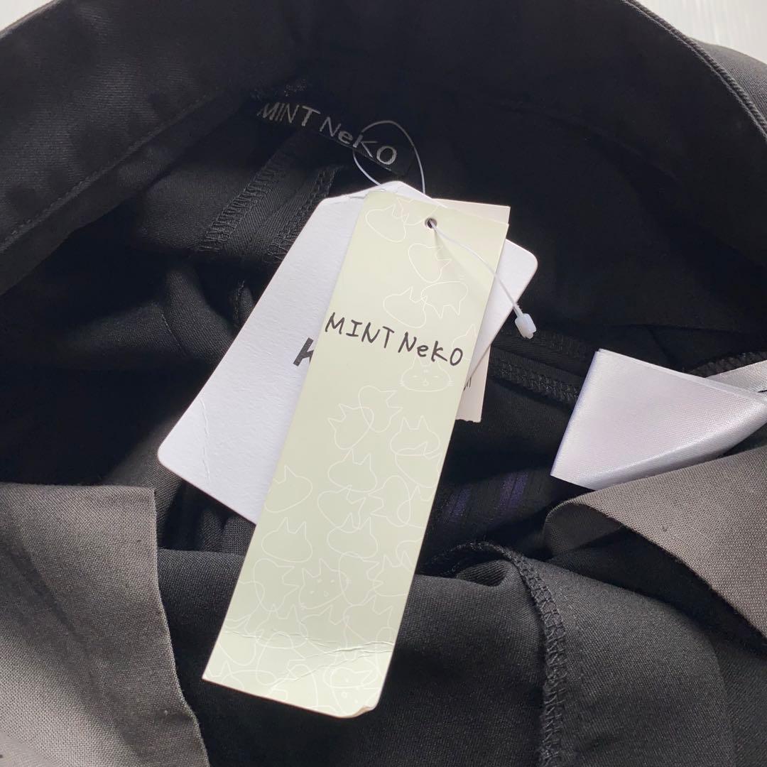 【未使用】MINT NeKO h.naoto サイドシャーリング ワイドパンツ