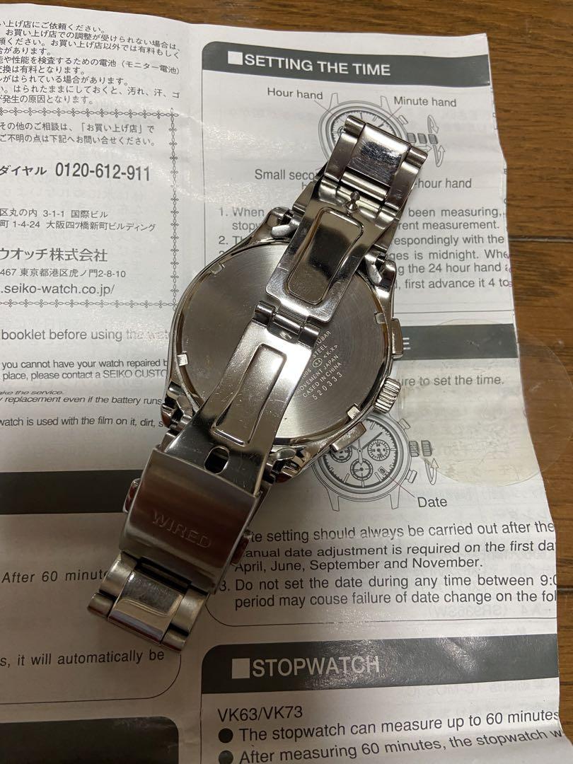 美品SEIKO WIREDワイアード VK63-K006クォーツ