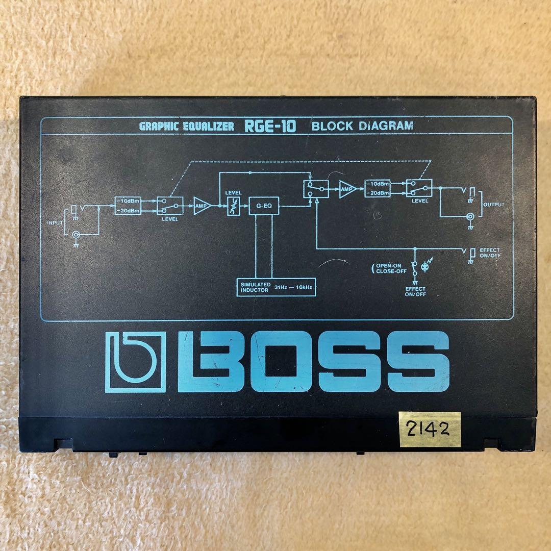 2142. BOSS RGE-10/グラフィックイコライザー‼️