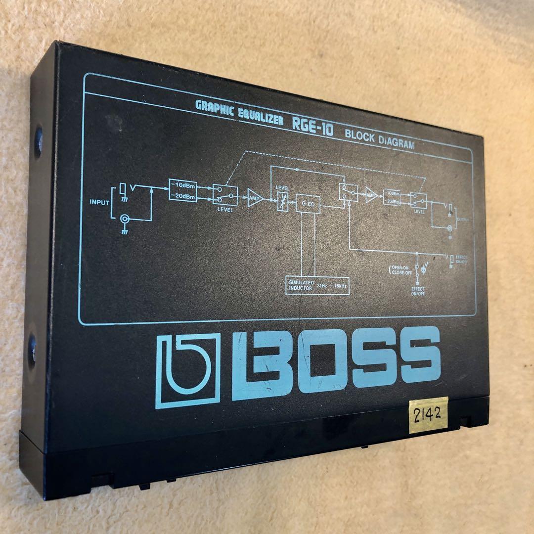 2142. BOSS RGE-10/グラフィックイコライザー‼️