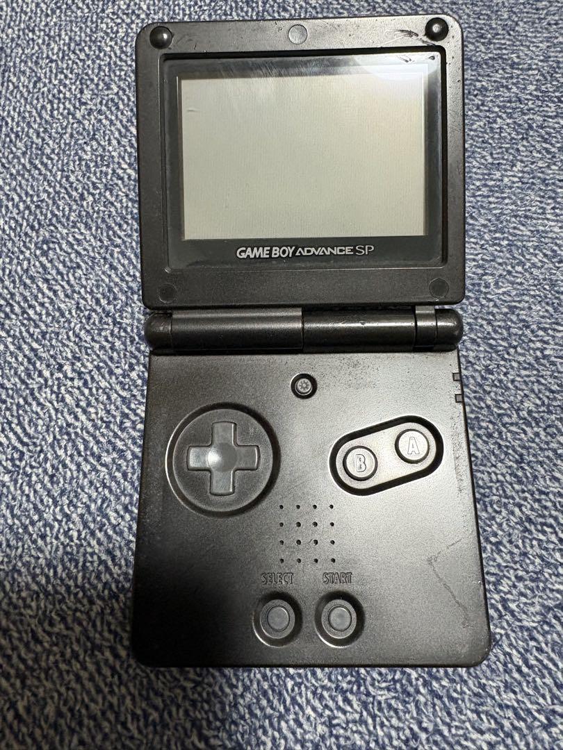 ゲームボーイアドバンスSP 本体　オニキスブラック【やや難あり】