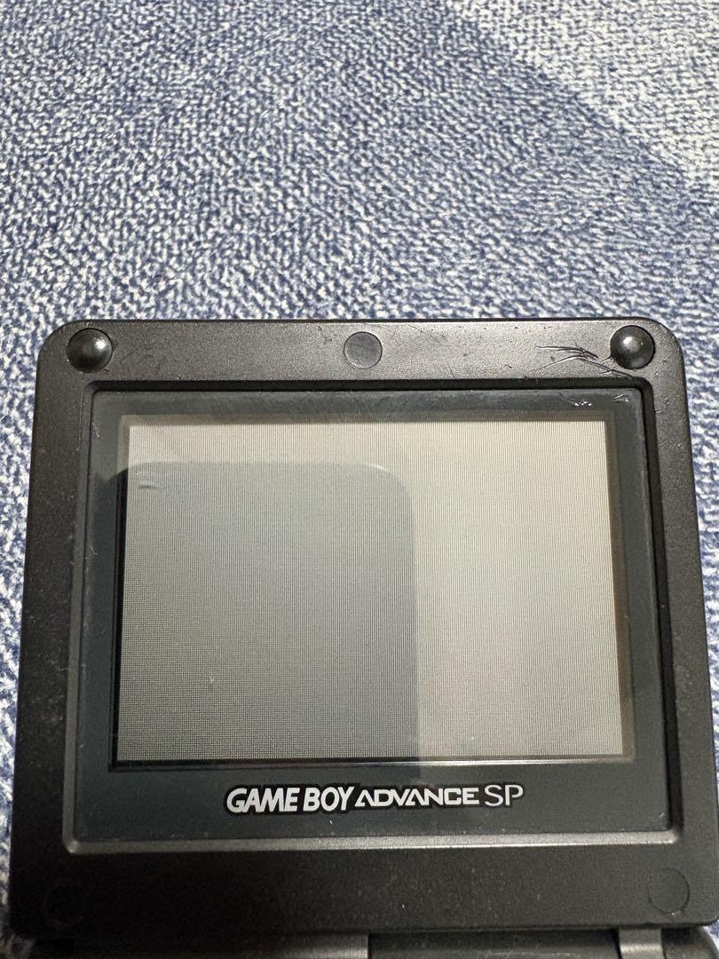 ゲームボーイアドバンスSP 本体　オニキスブラック【やや難あり】