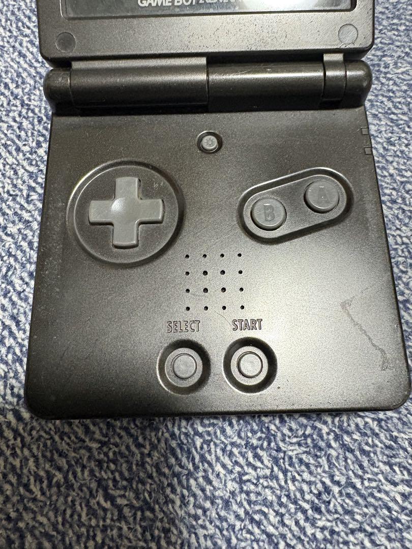 ゲームボーイアドバンスSP 本体　オニキスブラック【やや難あり】