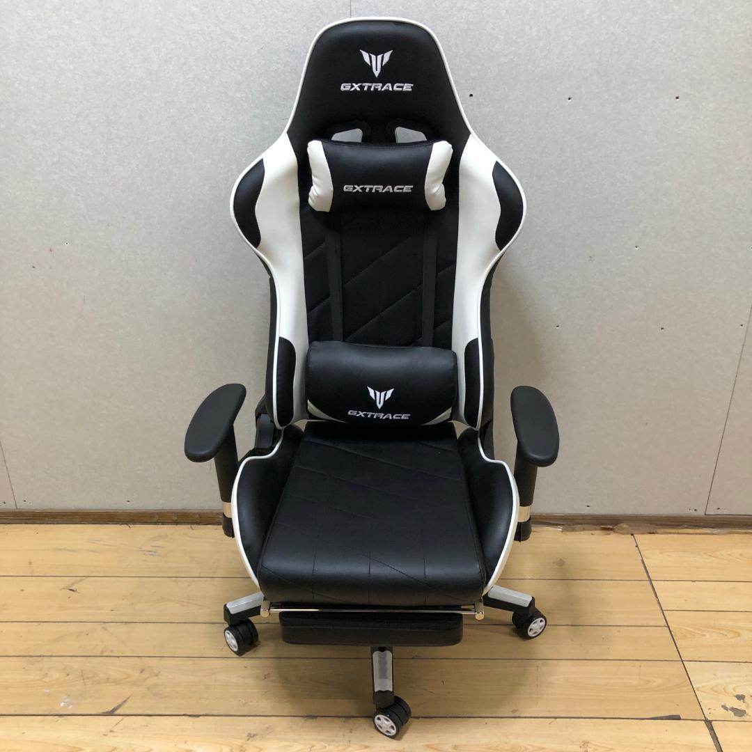 送料無料 GXTRACE ゲーミング リクライニング オットマン付 250809