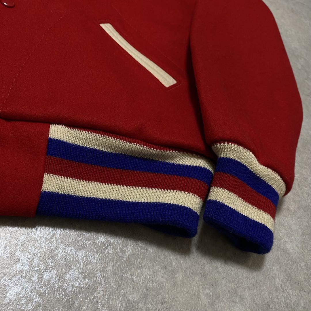 USA製 90s Ebbets Field Flannels ウールジャケット
