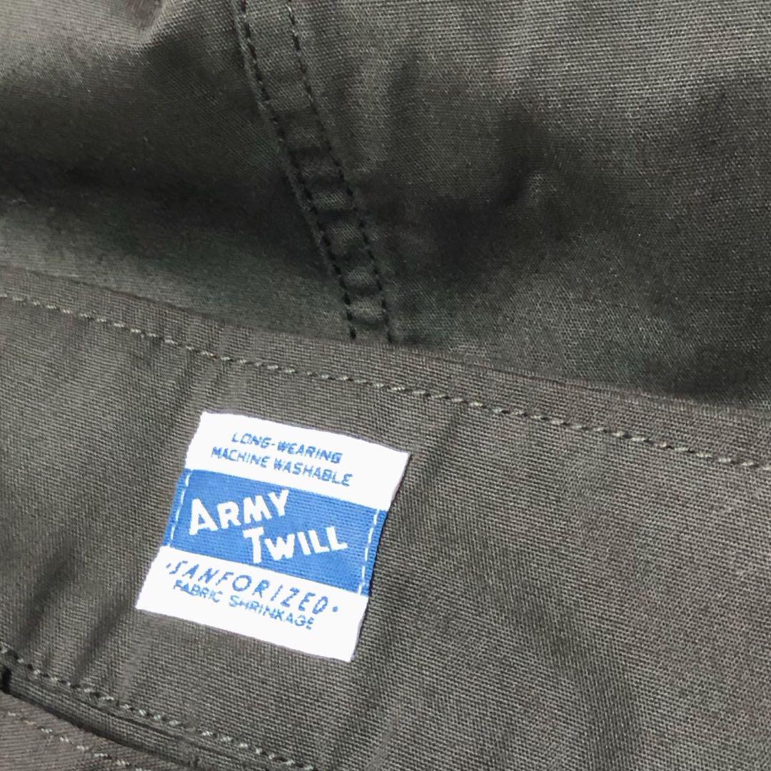 良品　ARMY TWILL　PlainWeave フィッシュテール コート