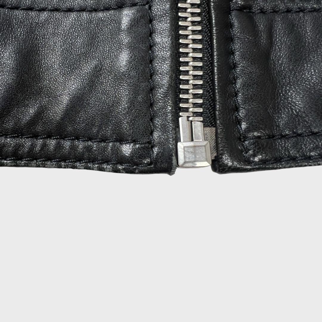 ジャケット・アウター DOLCE&GABBANA leather jacket black D&G