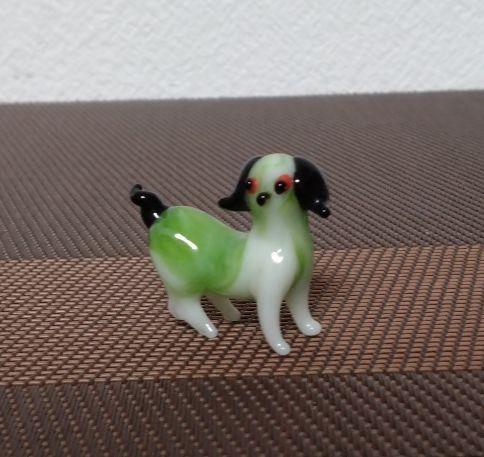 ☆干支 ガラス 戌 犬
