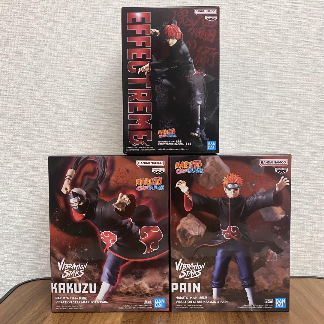 ナルト 角都 ペイン サソリ フィギュア 3点 新品未開封 - メルカリ
