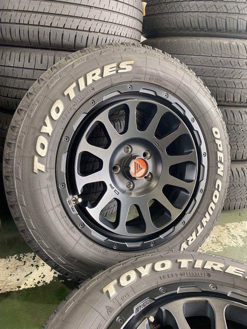デルタフォース 17インチ 7J+32 TOYO OPEN COUNTRY 4本
