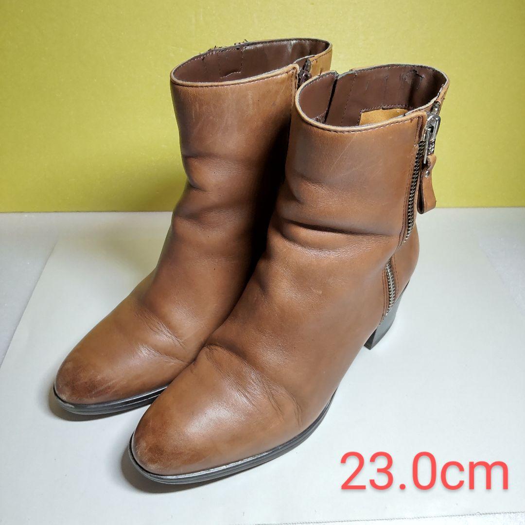 【Naturalizer】 ナチュラライザー ショートブーツ 23.0cm