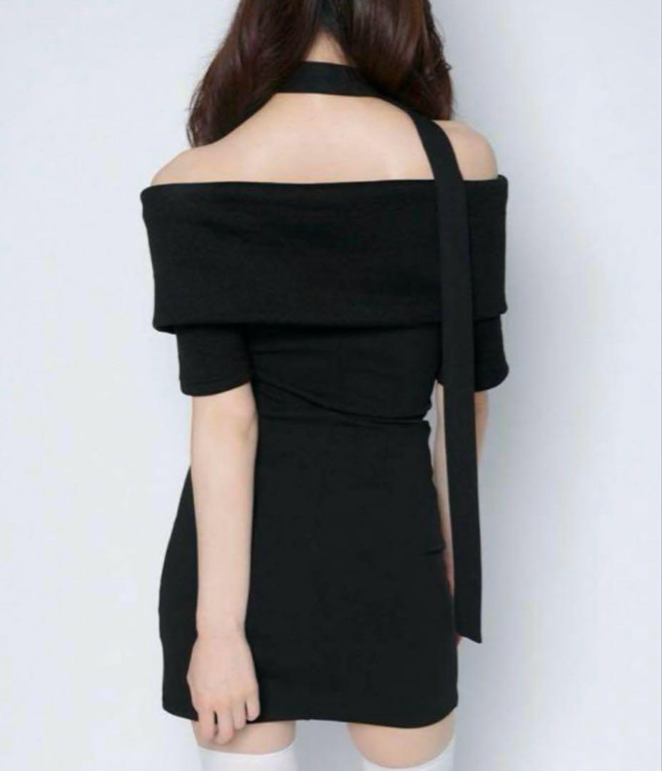 ワンピース meltthelady slash zipup mini dress MELTTHELADY slash zipup mini dress