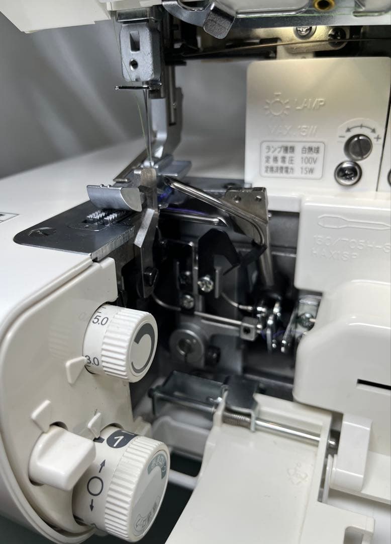 ロックミシン 糸取物語 BL22EXS 清掃整備済み フットコントローラー 