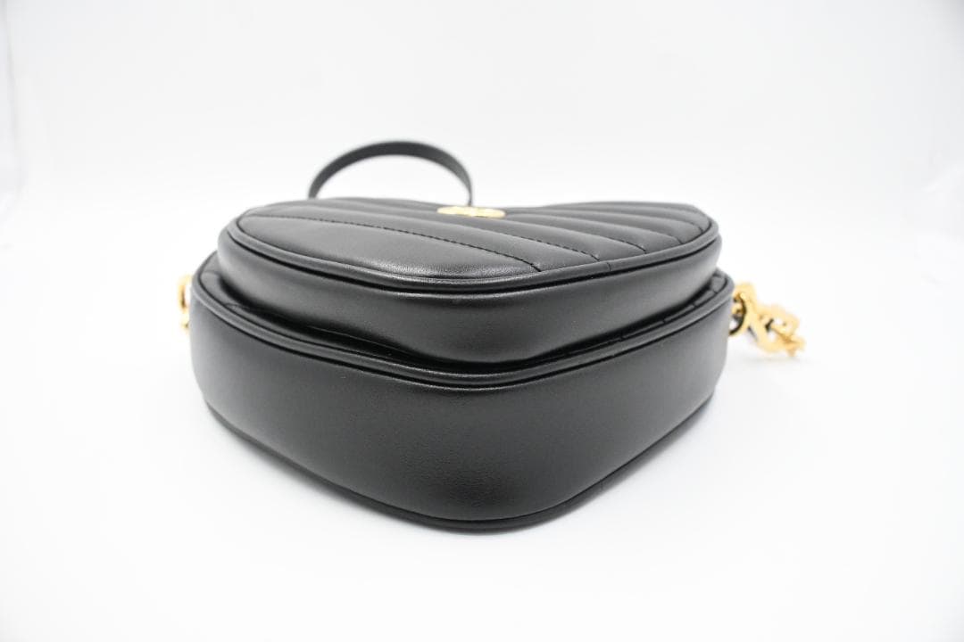 【未使用】GUCCI　グッチ　インターロッキング　ハートショルダーバッグ