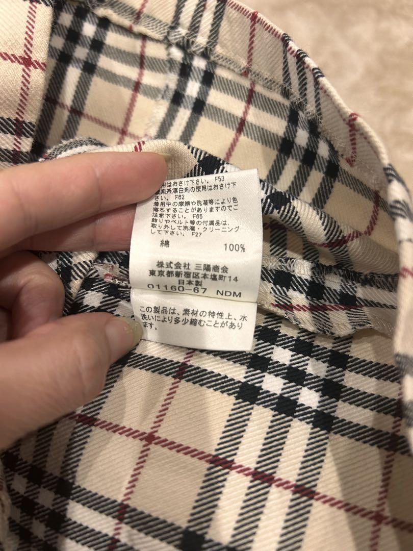 断捨離中ですさま専用　【美品】バーバリー　ワンピース　100センチ