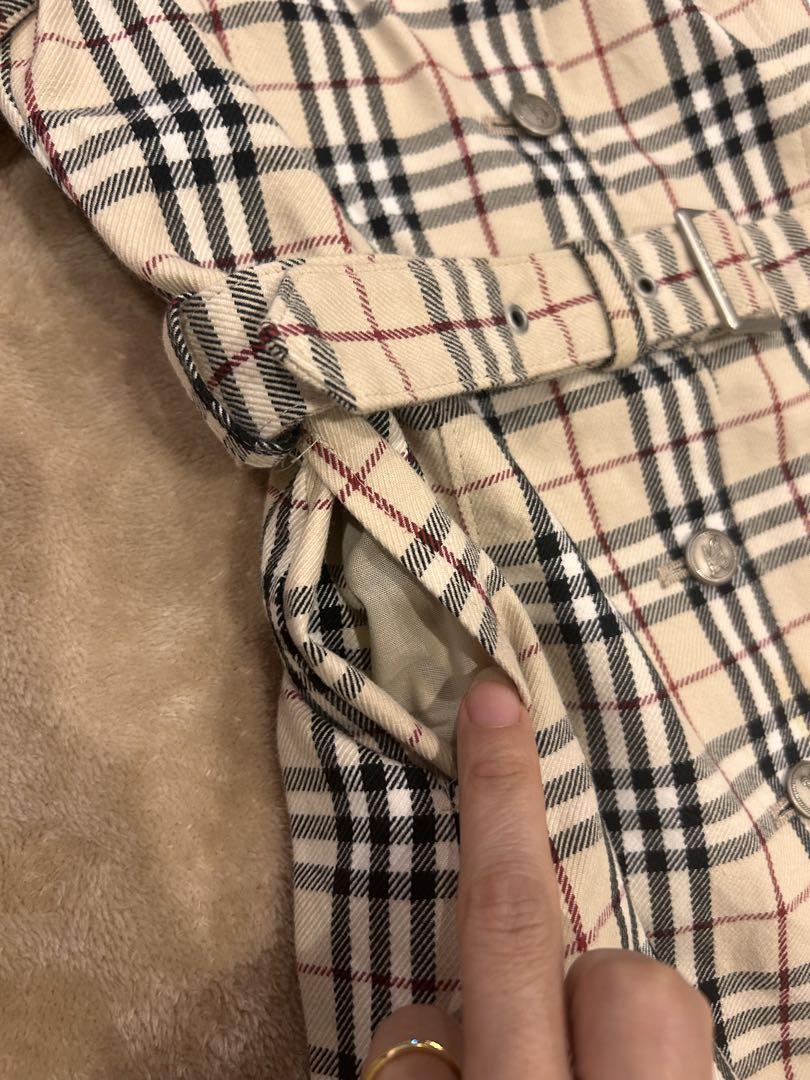 断捨離中ですさま専用　【美品】バーバリー　ワンピース　100センチ