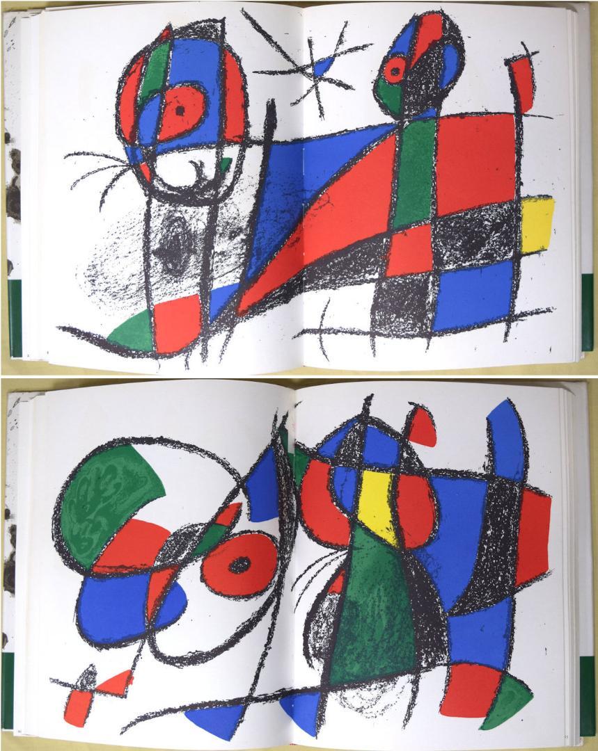 ジョアン・ミロ　リトグラフ版画集　Lithographs １～４セット