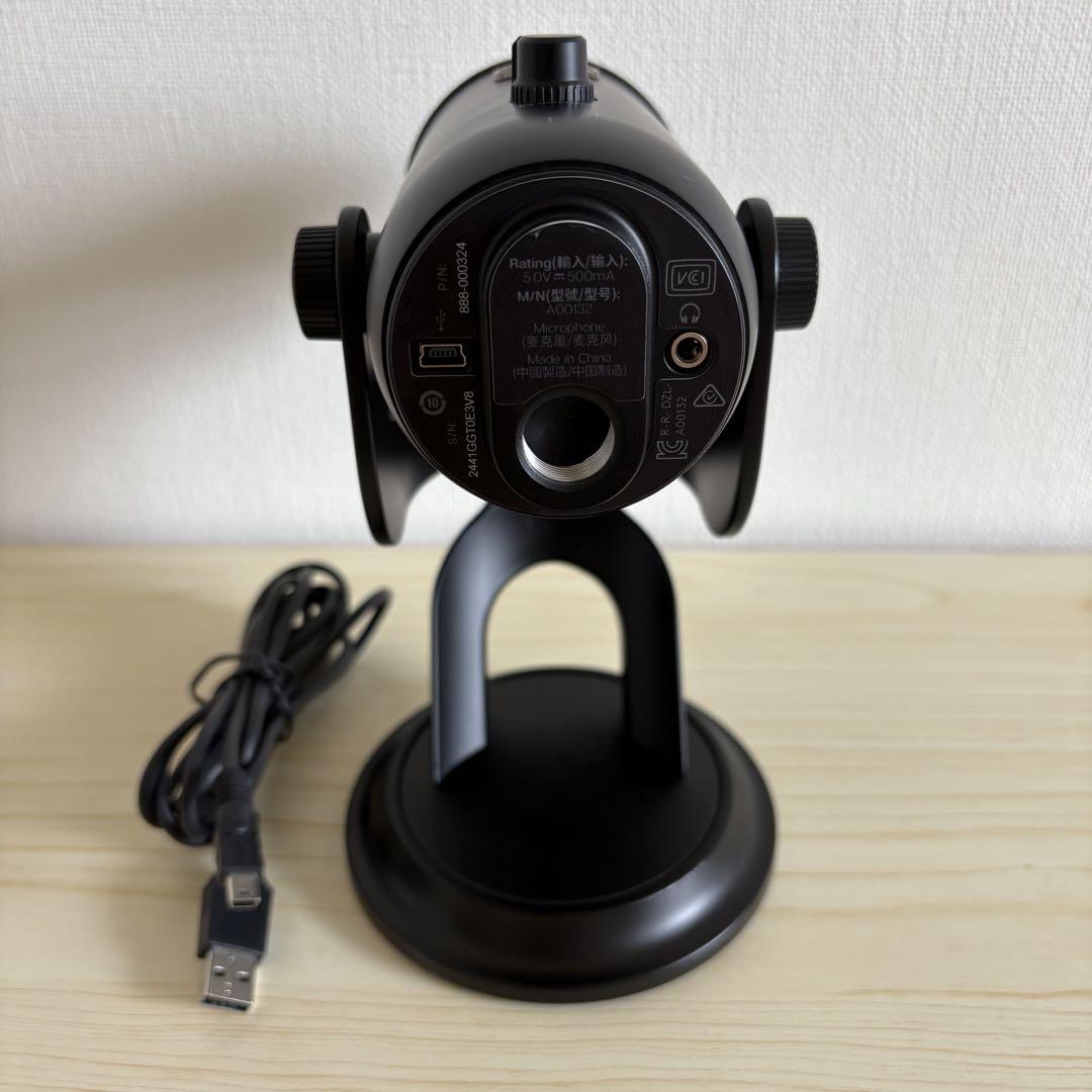 Logicool Blue Yeti BM400BK USB ゲーミングマイク