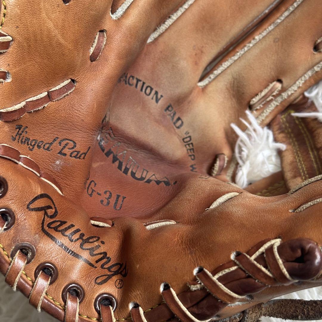 激レア★美品　Rawlings ローリングス　軟式グローブ 左投げ用　us製