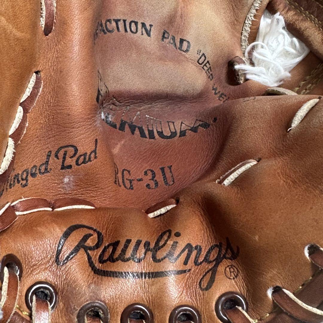 激レア★美品　Rawlings ローリングス　軟式グローブ 左投げ用　us製