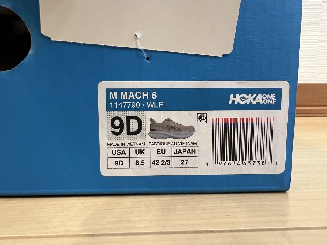 スパイク・シューズ HOKA MACH 6 27cm