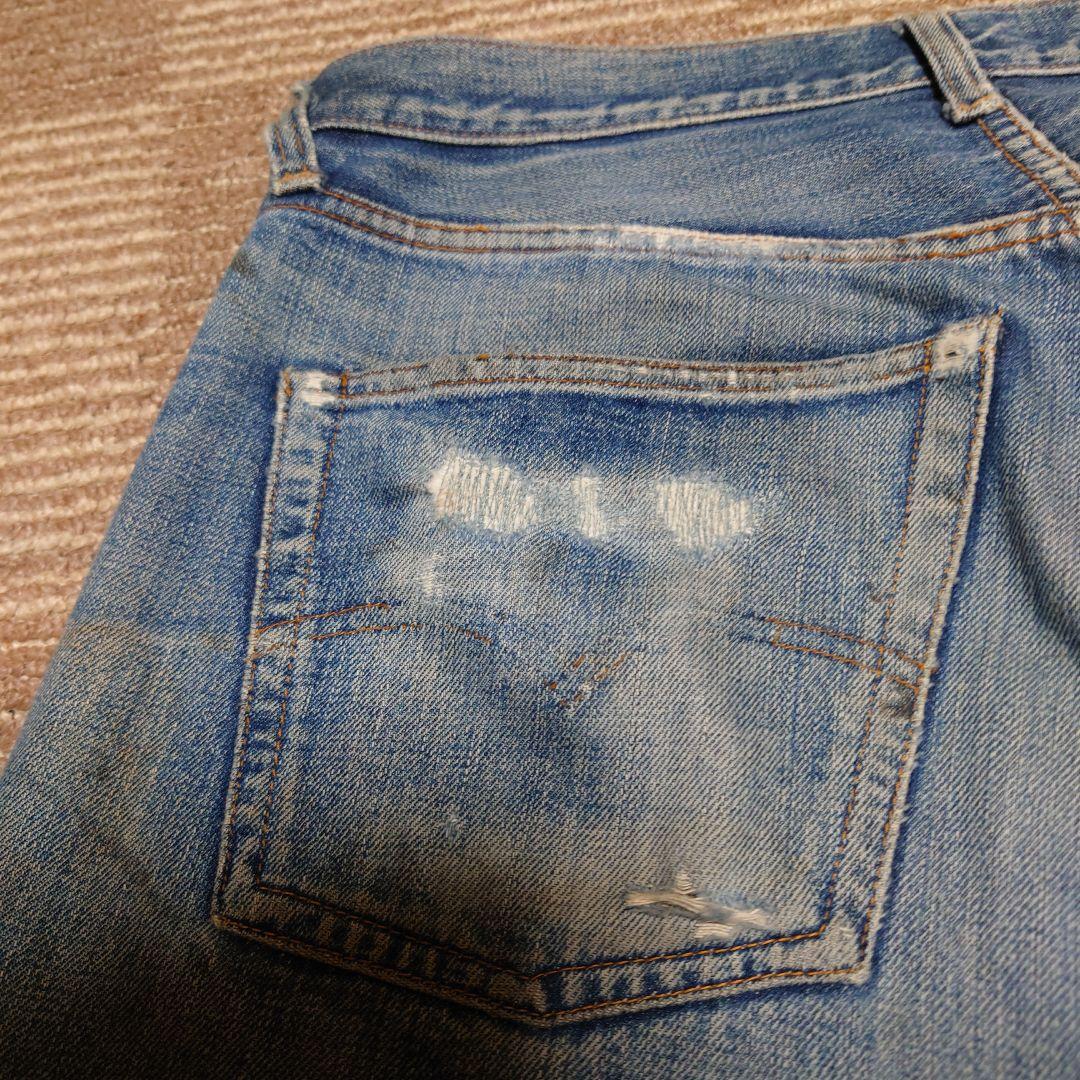 60s levi's 501 BIGE ビッグE 足長R 不均等V