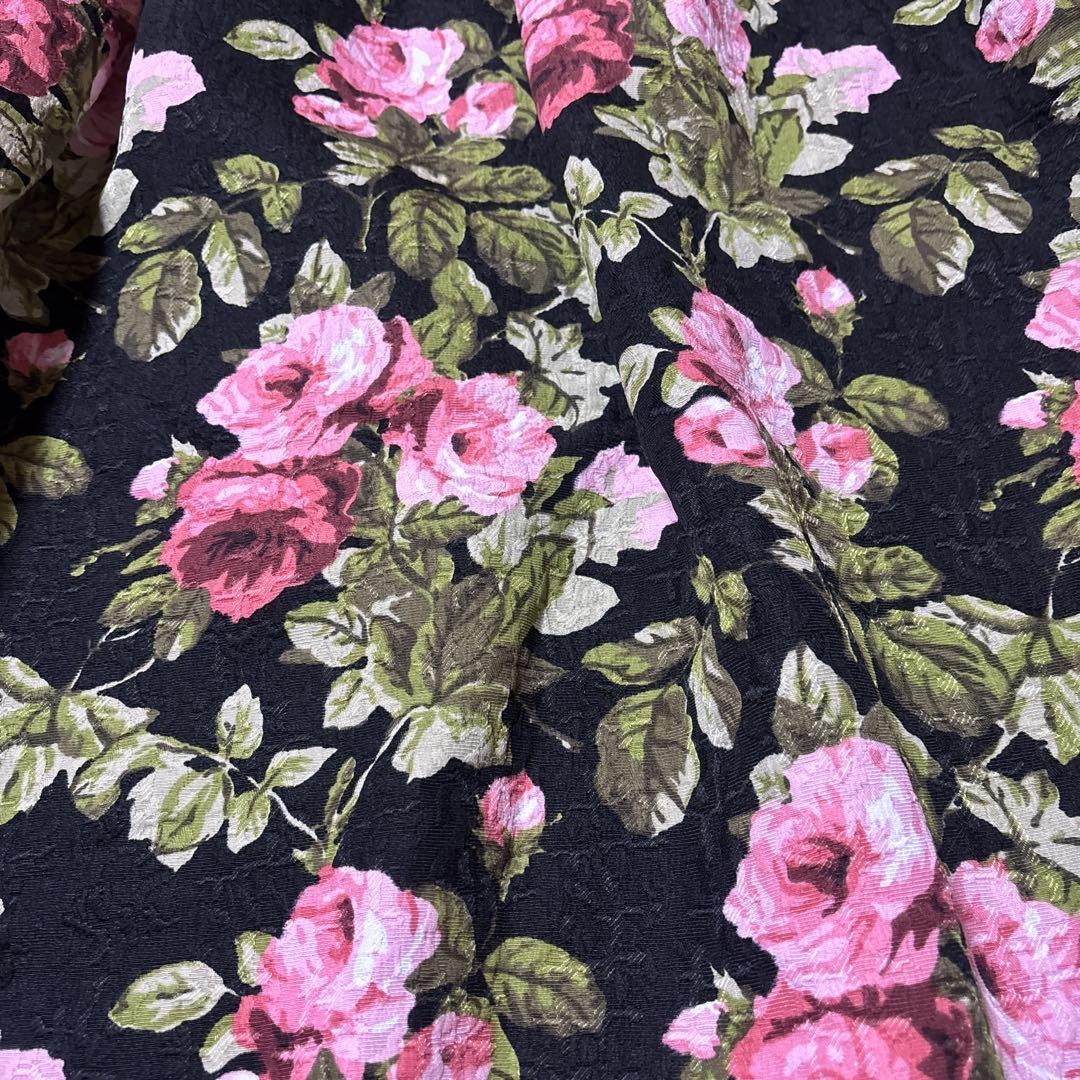 M'S GRACY 花柄 ワンピース 42新品。
