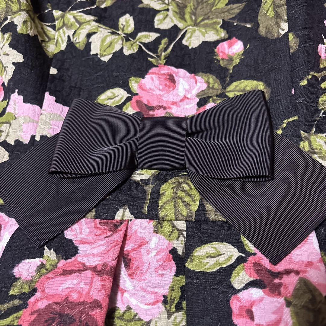M'S GRACY 花柄 ワンピース 42新品。