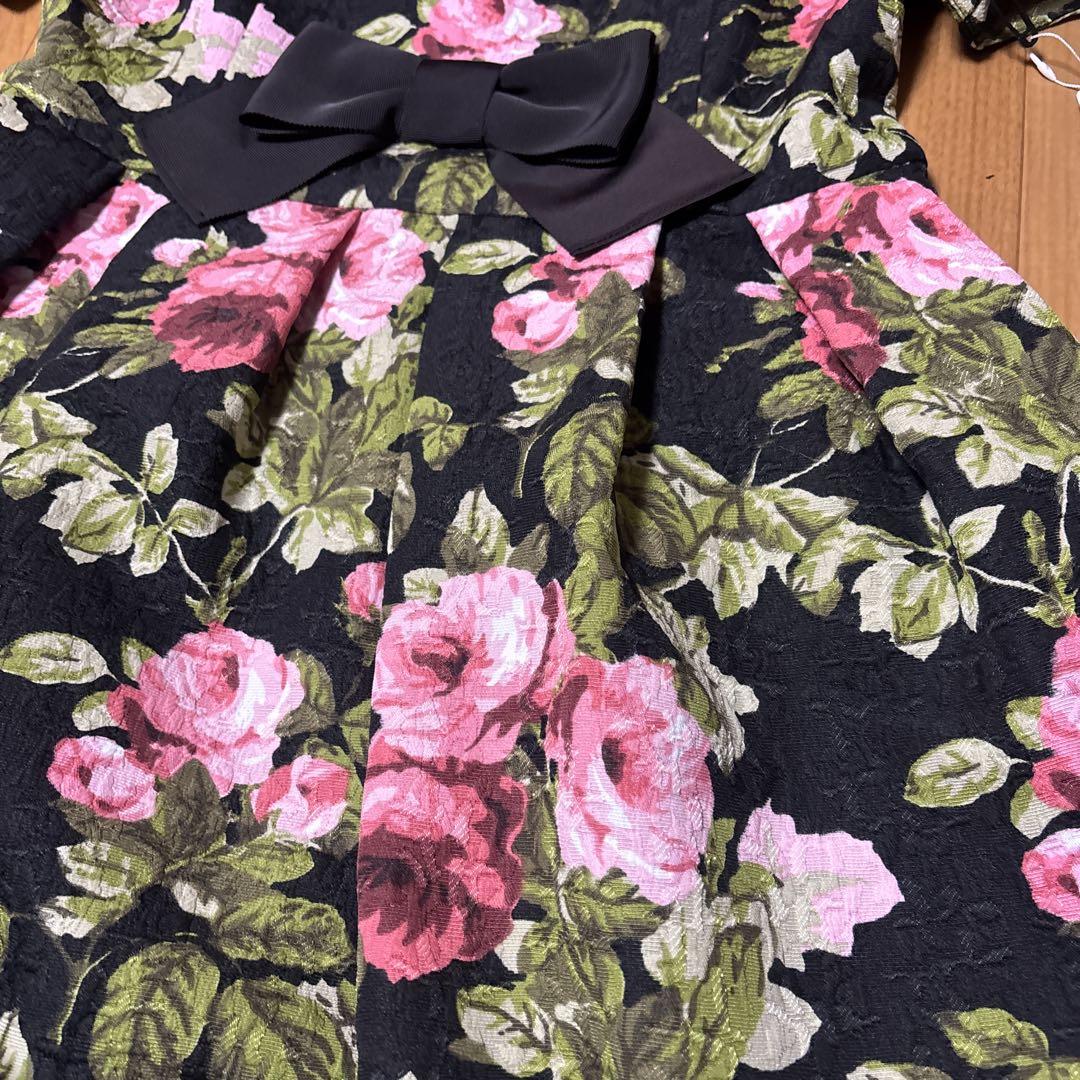 M'S GRACY 花柄 ワンピース 42新品。
