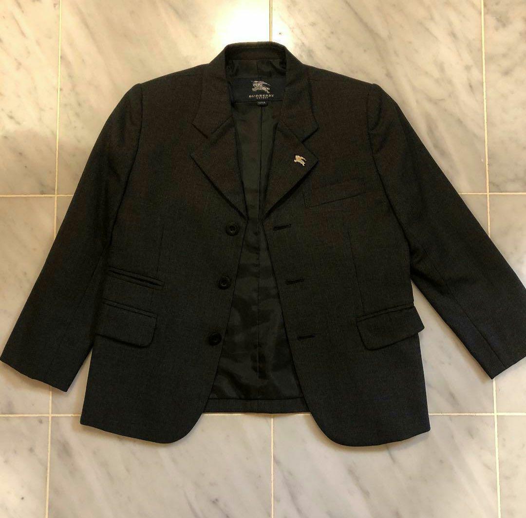 BURBERRY男の子 フォーマルスーツ シャツ ネクタイセット 120cm