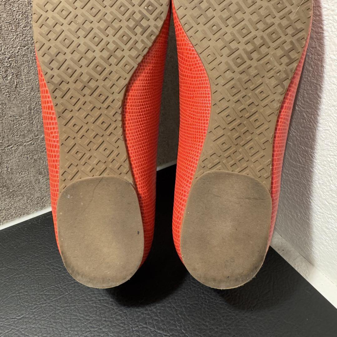 【未使用級】Tory Burch フラットシューズ 型押し 7M