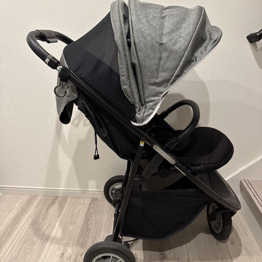 (美品)Aprica アップリカ スムーヴプレミアム 折りたたみ式ベビーカー