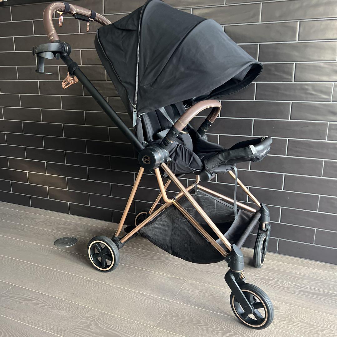 Cybex Mios ベビーカー　付属品付き　ブラック　22kgまで