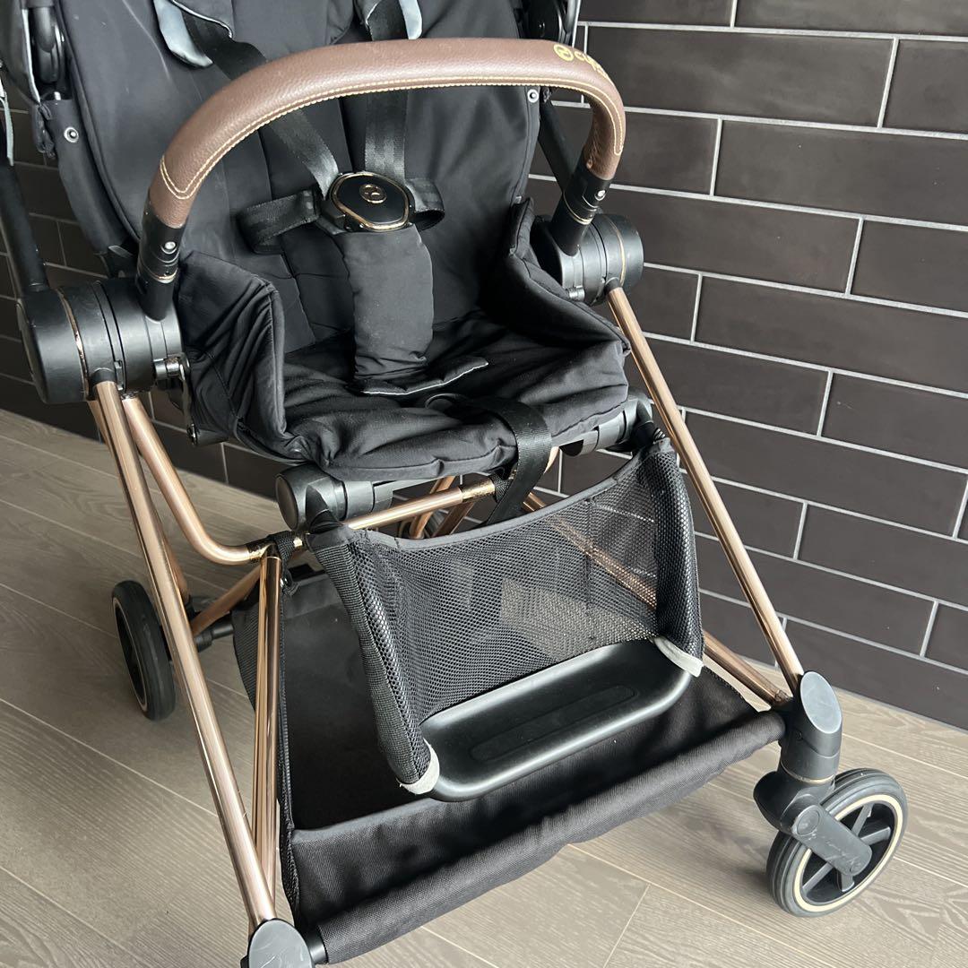 Cybex Mios ベビーカー　付属品付き　ブラック　22kgまで