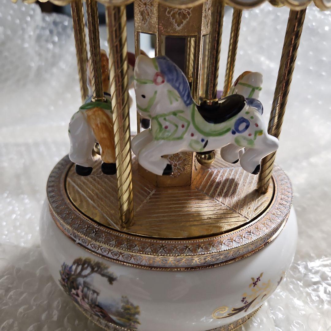 三協商事 オルゴール メリーゴーランド ヴィンテージ - メルカリ
