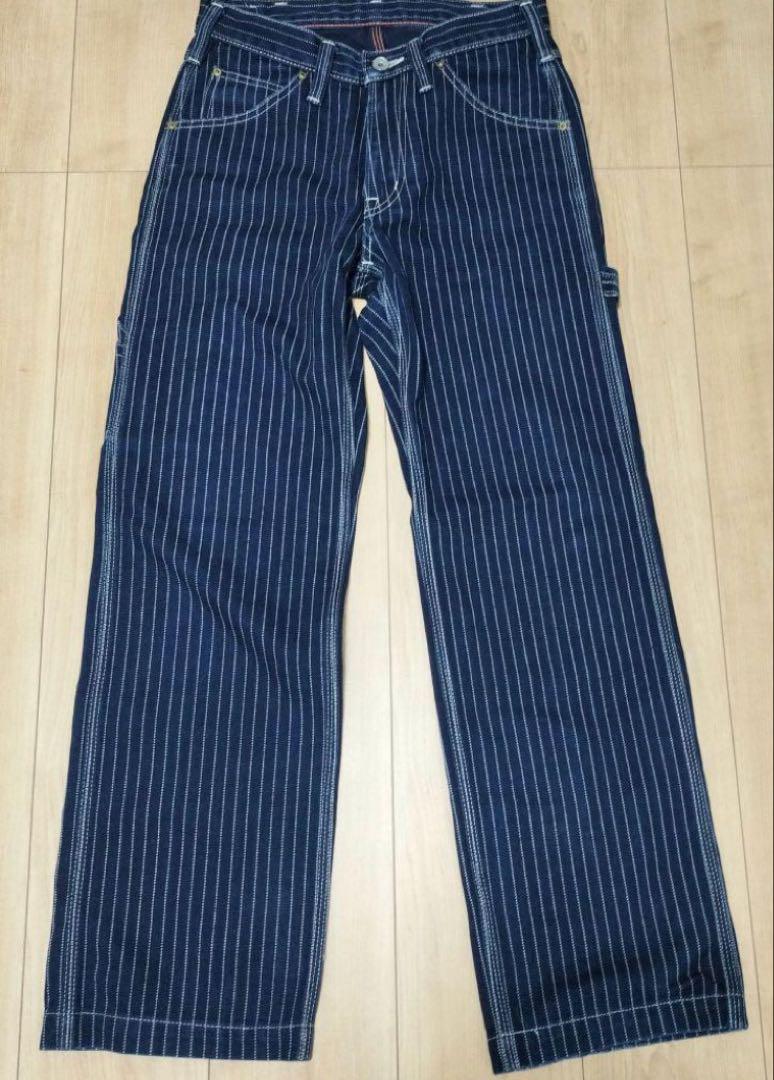 Lee　ペインター（ウォバッシュ）パンツ Lee ペインターパンツ ウォバッシュ ストライプ 美品 - メルカリ