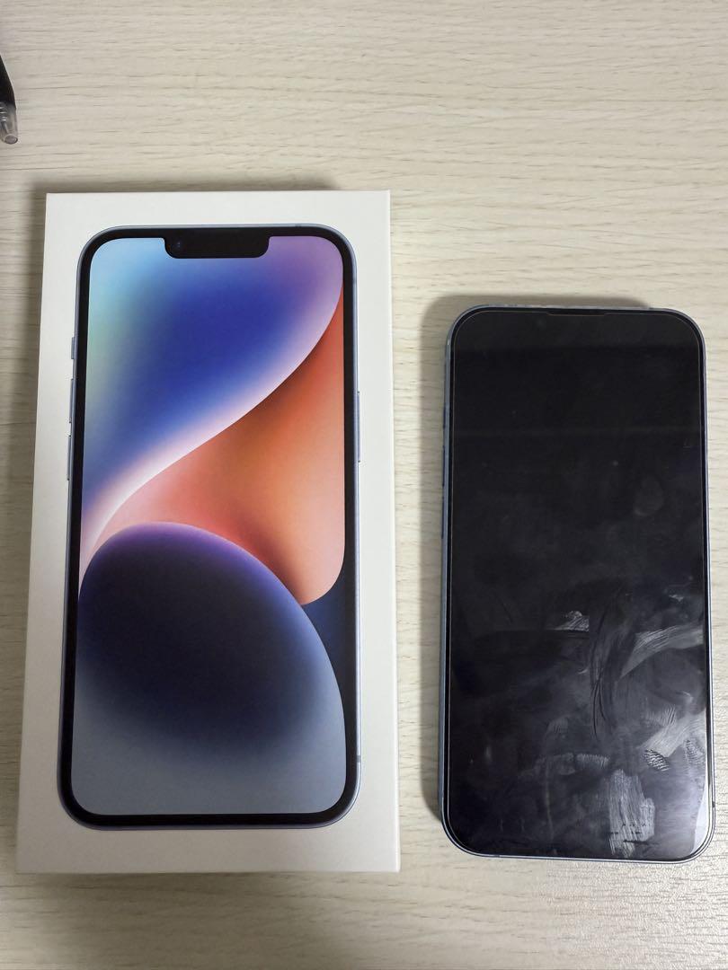 Apple iPhone 14 ブルー 本体　128gb