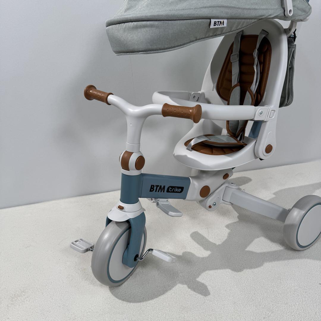 子供用三輪車 折りたたみ ランニングバイク 子供自転車 7in1 107ー140