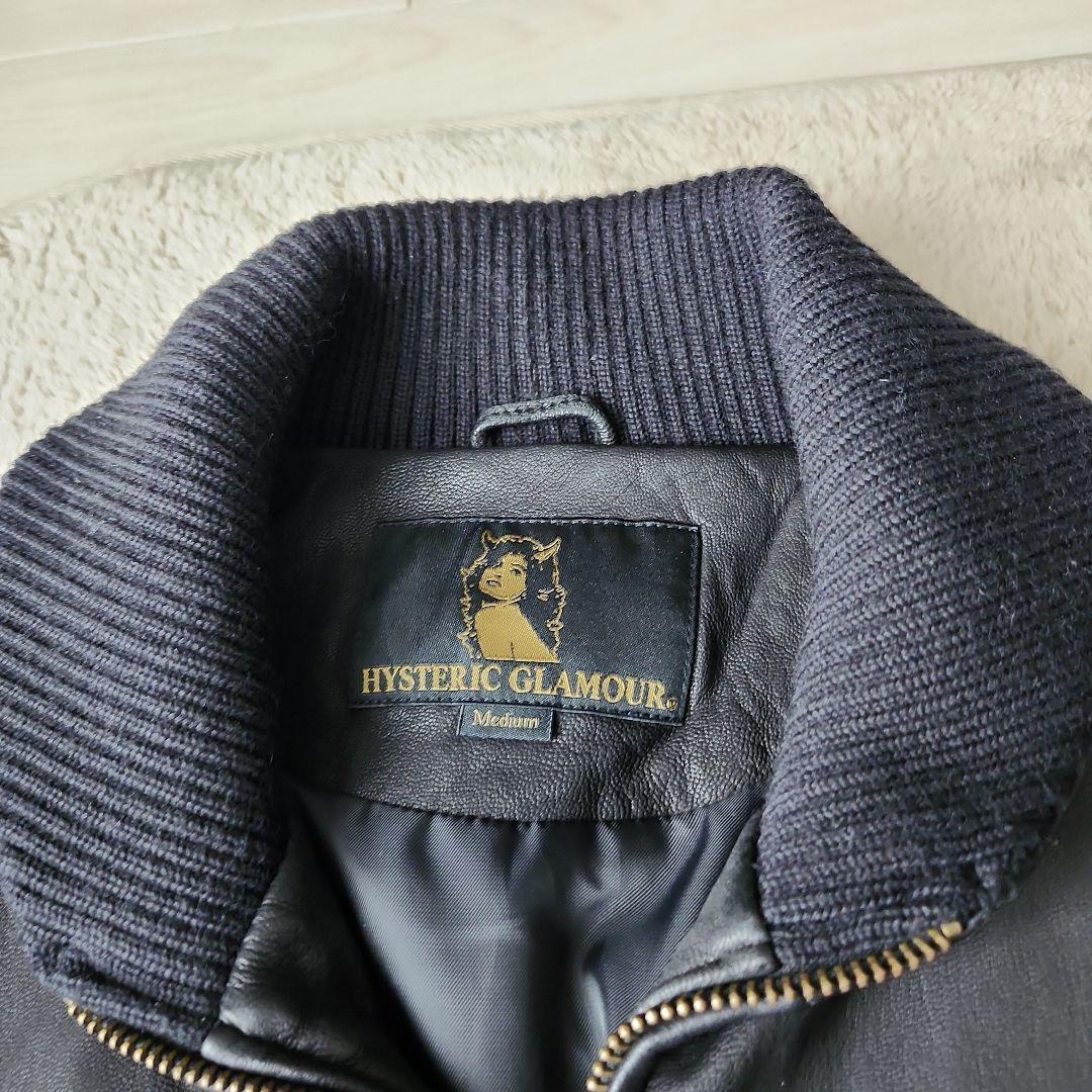HYSTERIC GLAMOUR レザージャケット Mサイズ 黒