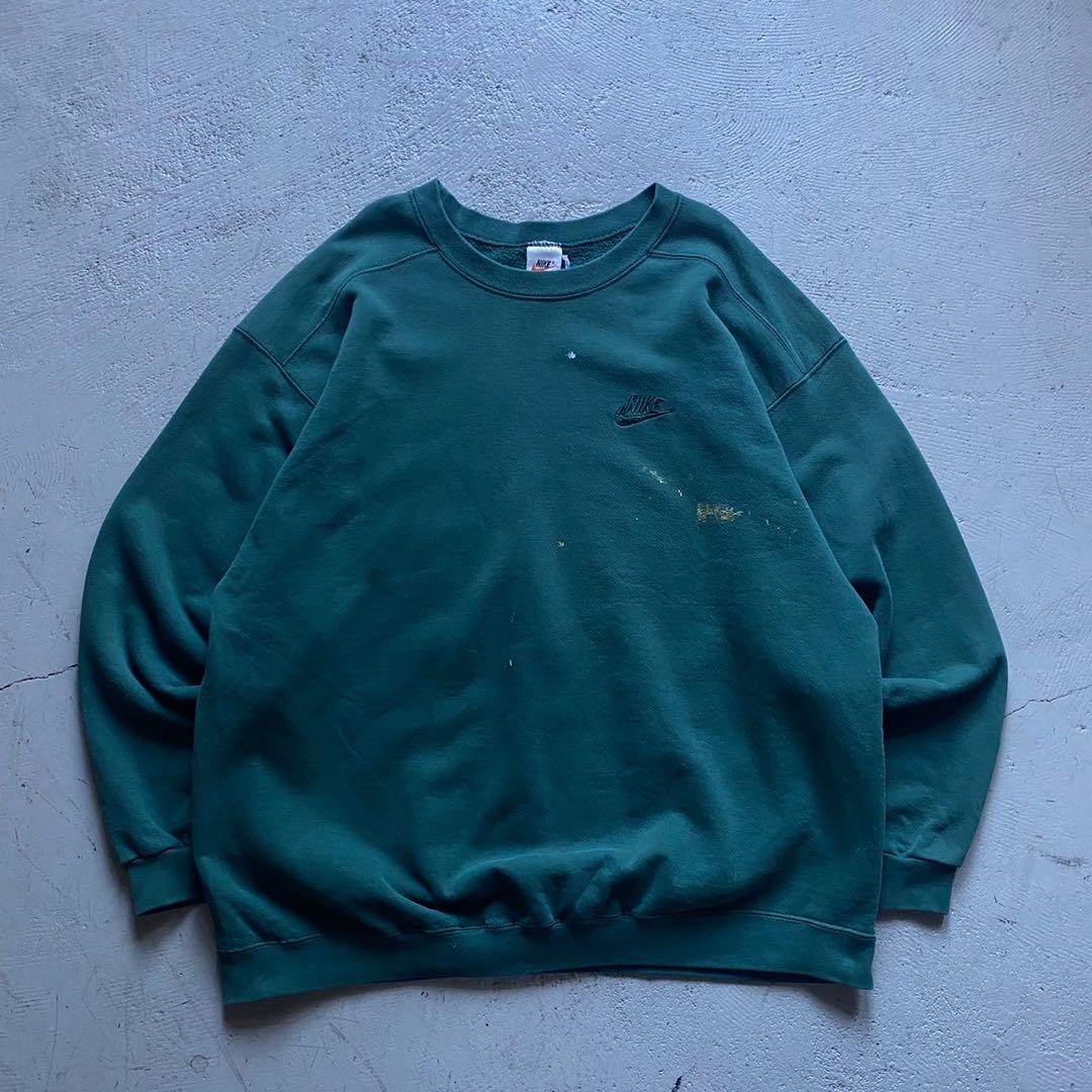 トップス 90s NIKE Embroidery Sweatshirt