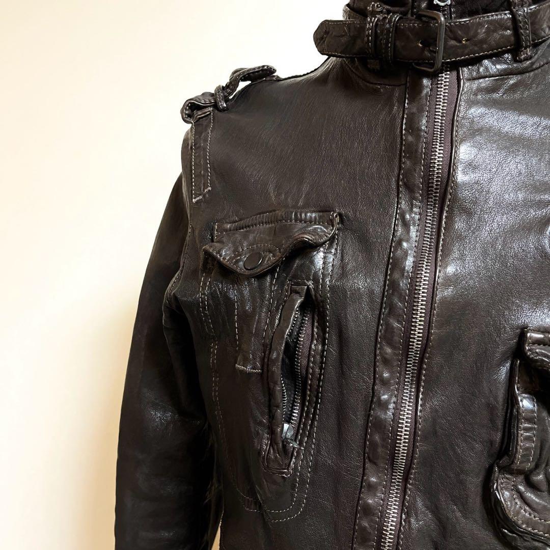 Neil Barrett / ニールバレット レザージャケット S(やや大きめ) Neil Barrett / ニールバレット レザージャケット S(やや大きめ)