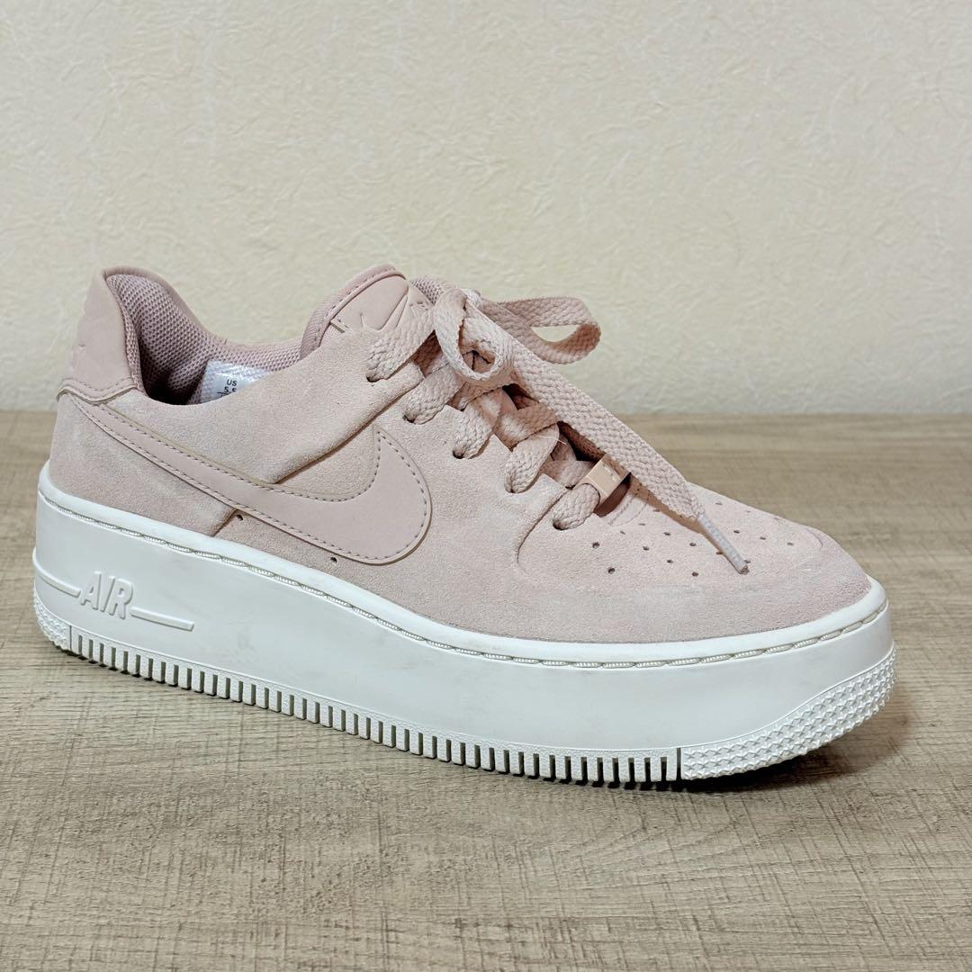 NIKE AIR FORCE 1 SAGE LOW 22.5cm ピンク