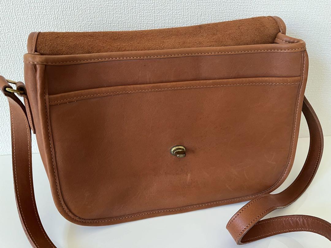 希少】 オールドcoach ショルダーバッグ ライトブラウン